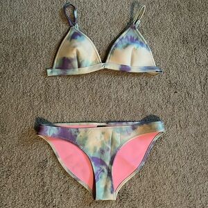 Triangl Swimwear Tie-Dye Bikini